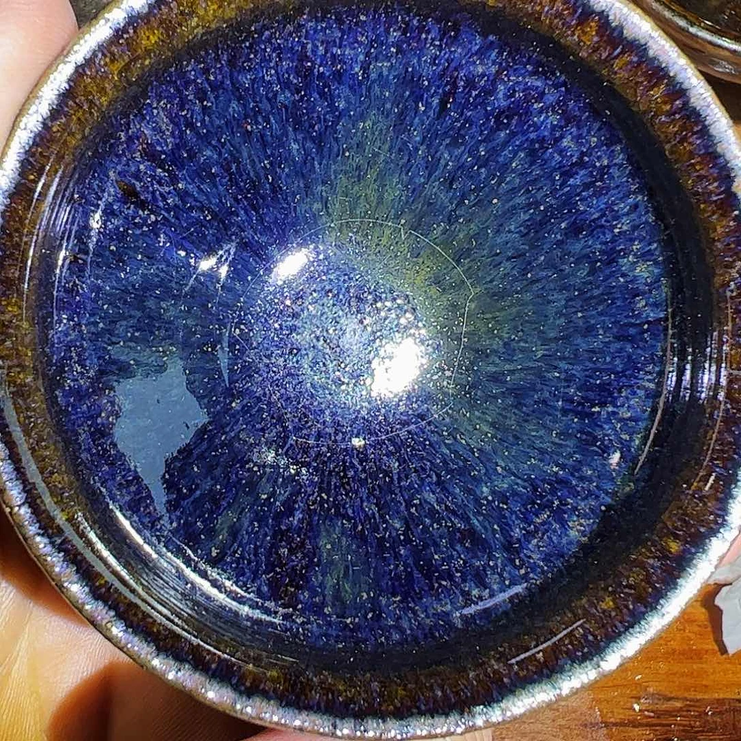 茶盏天**勤36印山窑行知建盏茶器行知