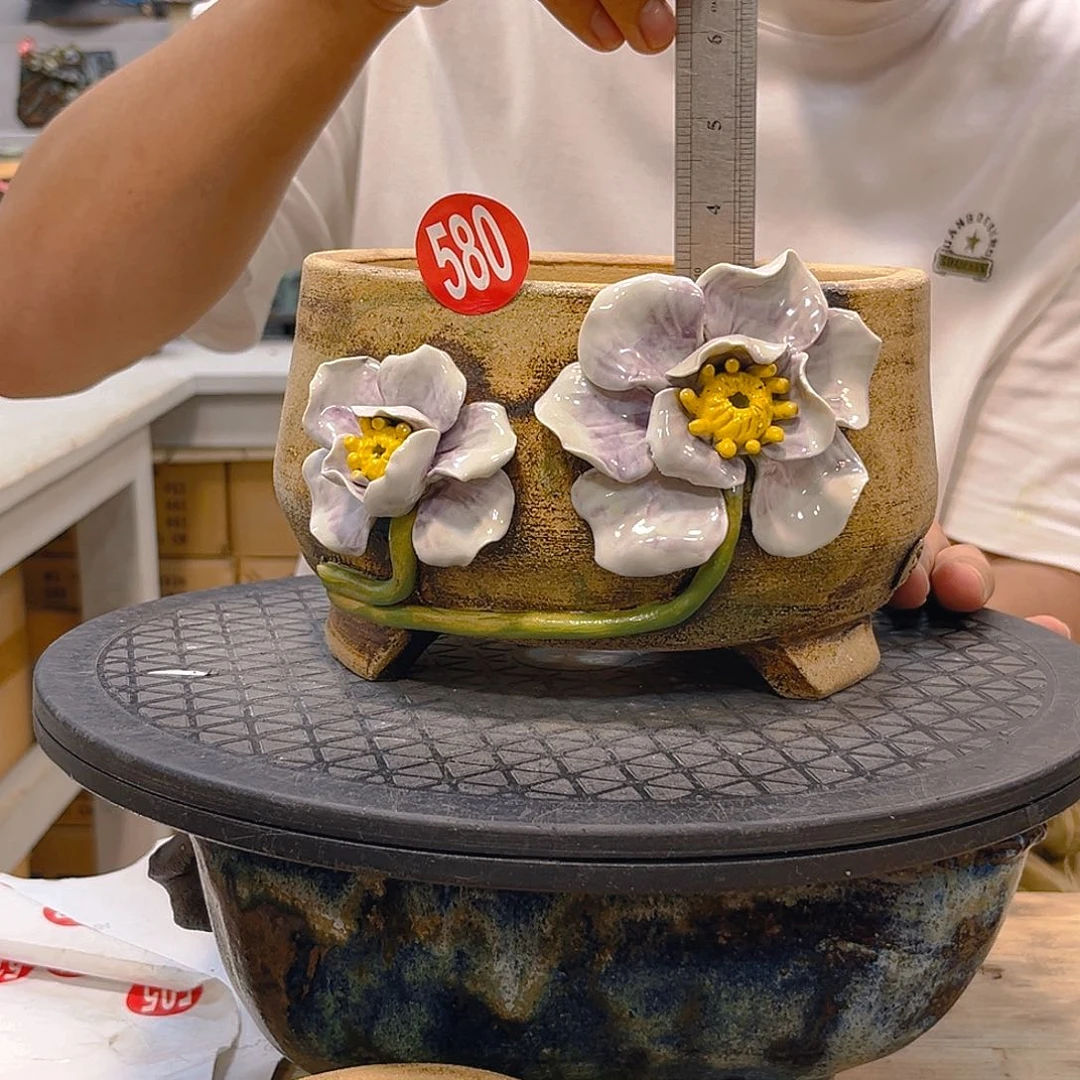 580 号陶然花器厂家直销多肉花盆