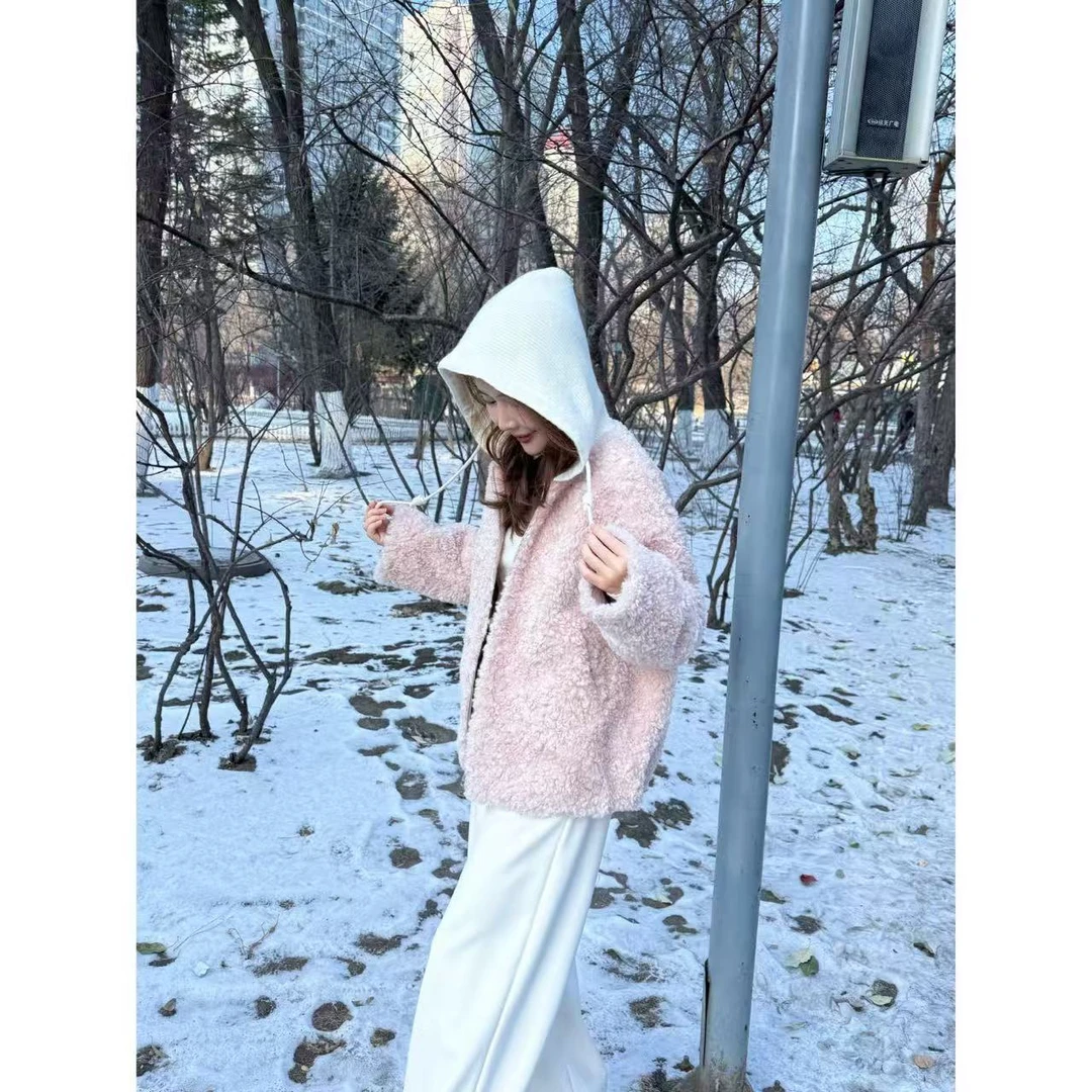 【慵懒风连帽外套】小允姐姐2025新款气质时连帽外套