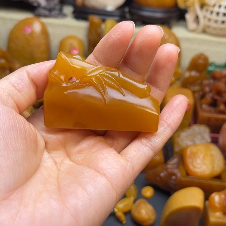 光***落印石寿山石题材：工艺品