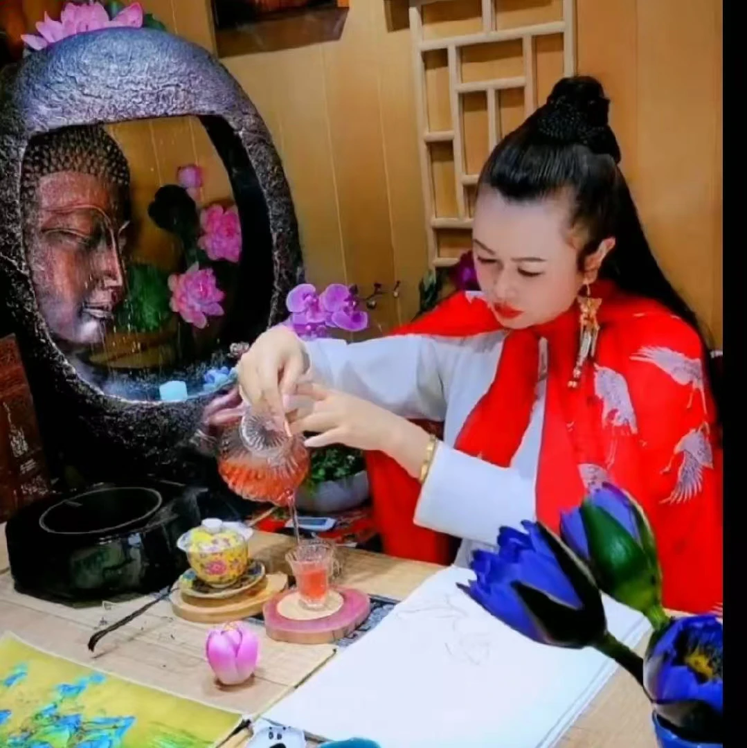 煜品秀民族风中式风上衣，直播间截图为准