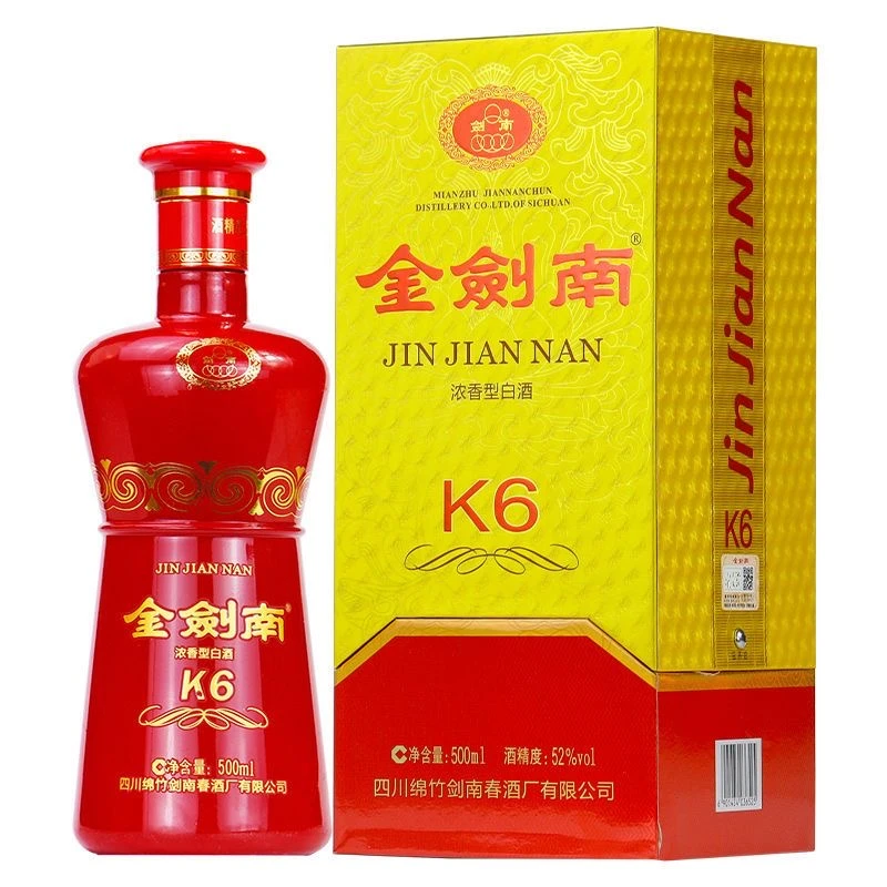 剑南春 金剑南K6酱香型52度500ml