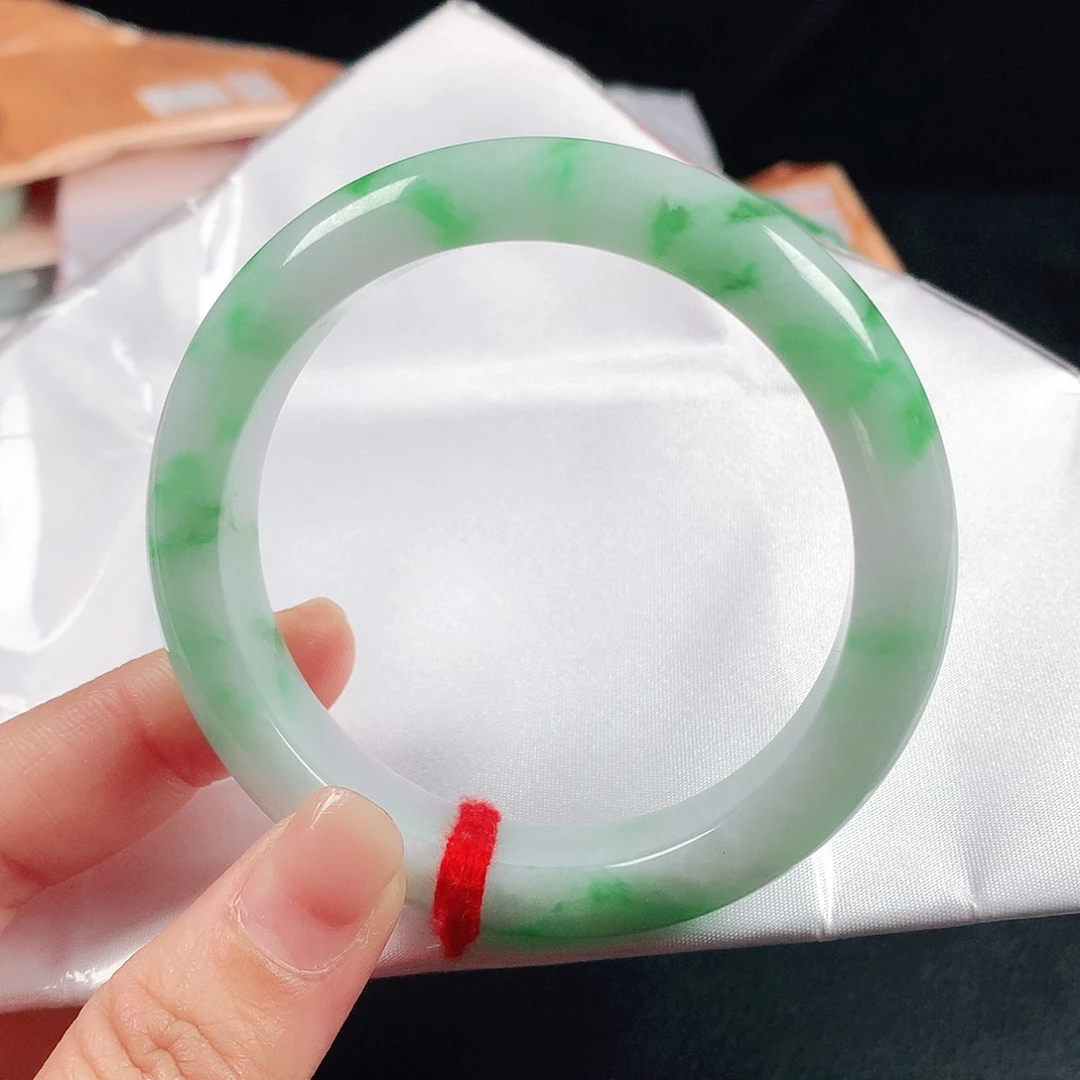 翡翠手镯未镶嵌58圈2451