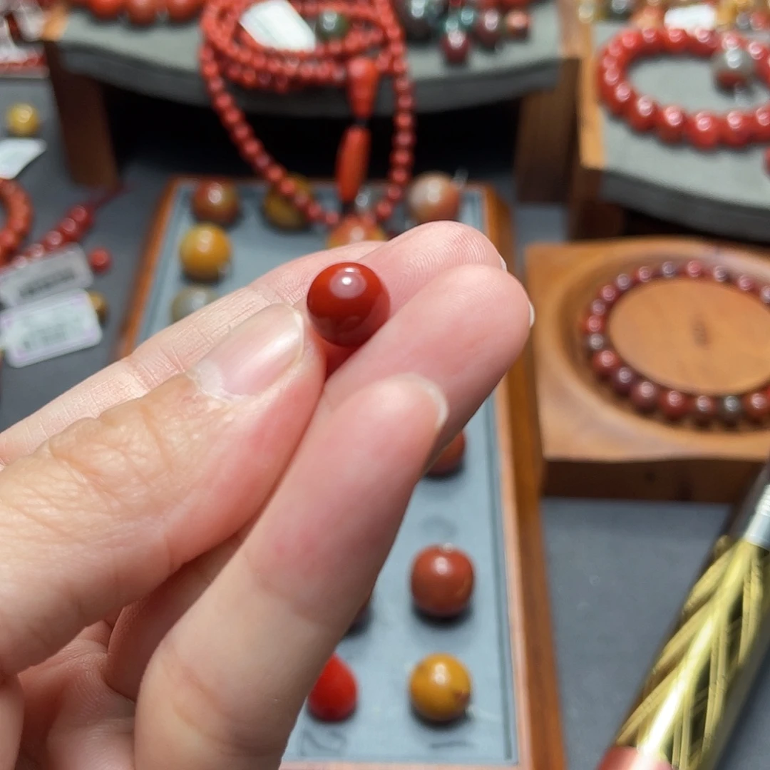 未镶嵌单珠8多样性发1南红玛瑙