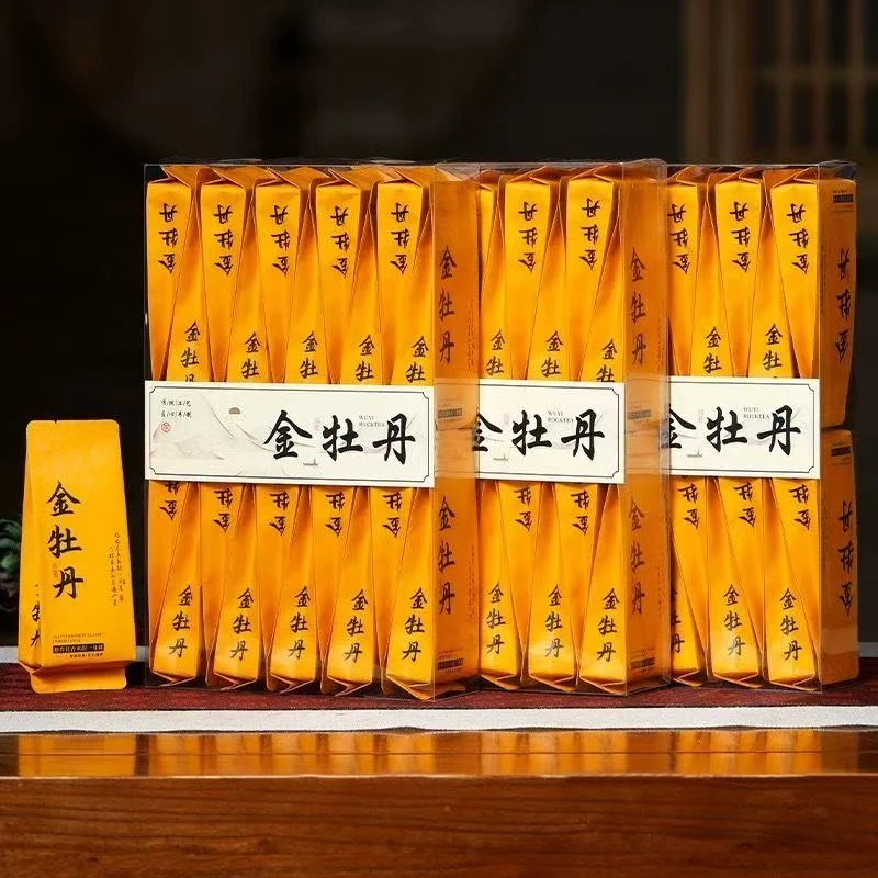 正岩花香金牡丹大红袍正宗清香果香乌龙茶小泡袋装pvc装自喝送礼