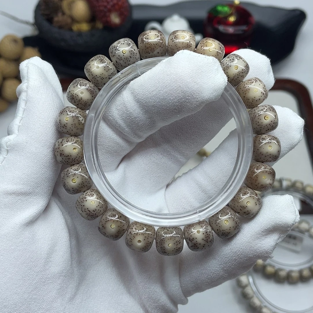 星月菩提手串灰冰大眼睛小细星x21