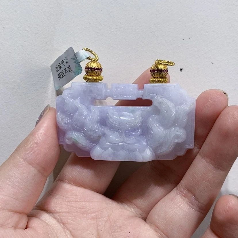 【闪购商品】翡翠未镶嵌颈饰