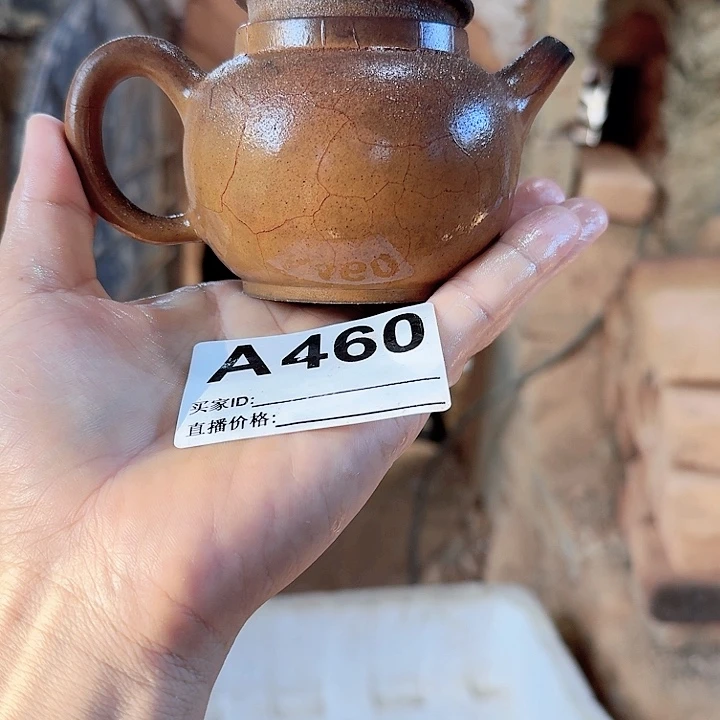 涂***)紫砂茶壶坭兴陶柴烧