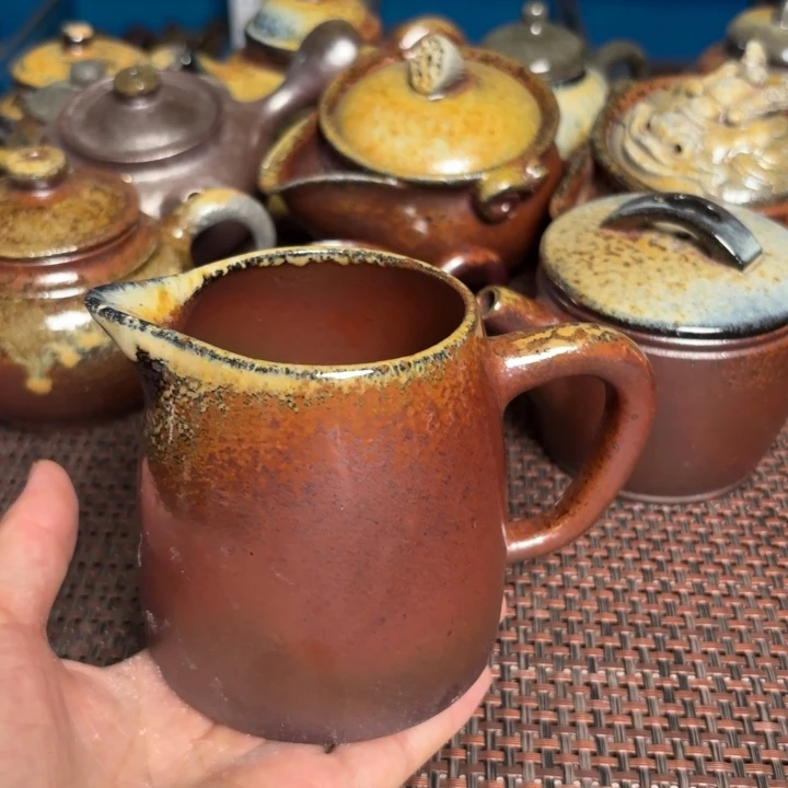 茶杯紫砂火红中号260