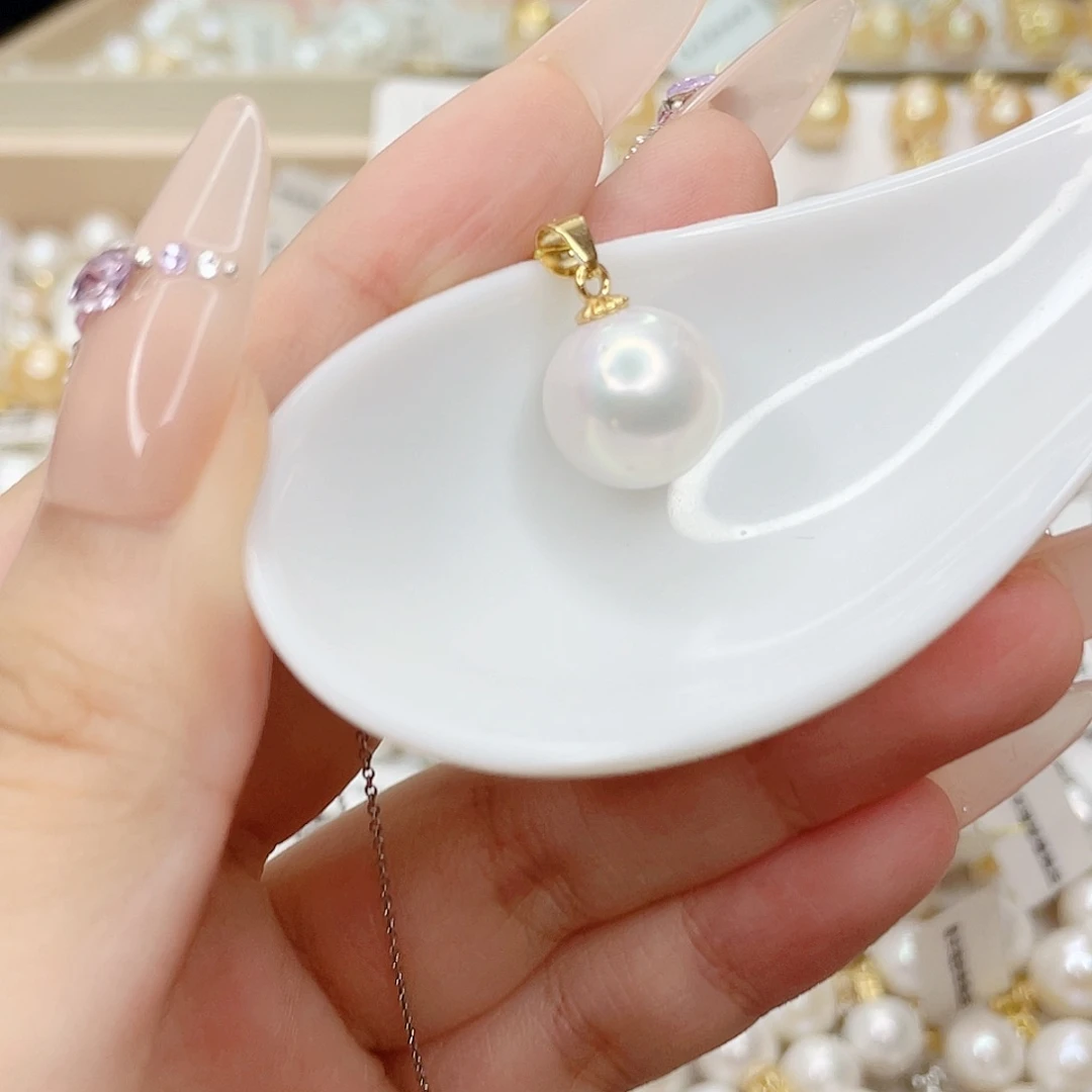 淡水珍珠未镶嵌吊坠(赠链)