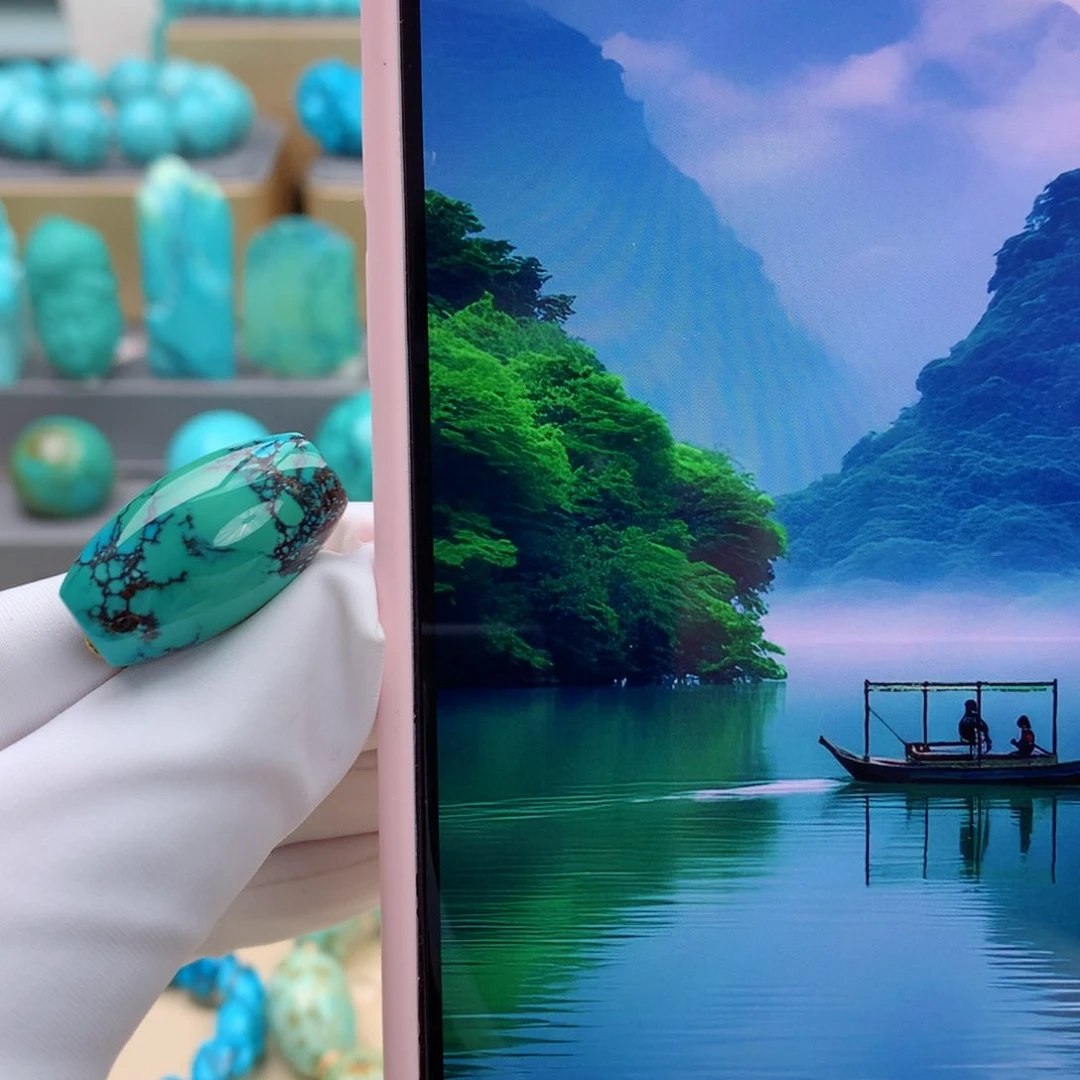 未镶嵌绿松石挂件