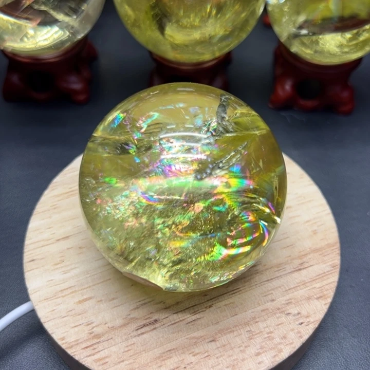 珠宝半成品未镶嵌水晶黄水3416xy