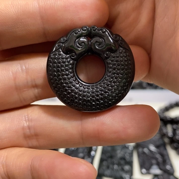 吊坠(不含链)未镶嵌翡翠龙扣