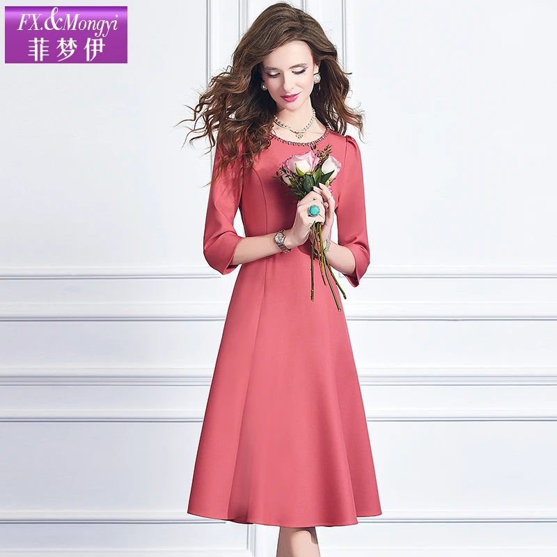 菲梦伊新款时尚连衣裙63694