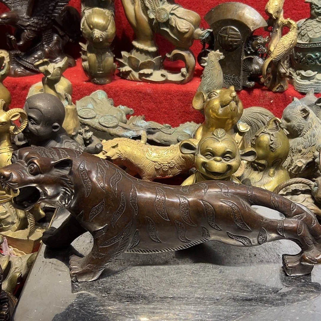黄铜摆件，文房摆件工艺品