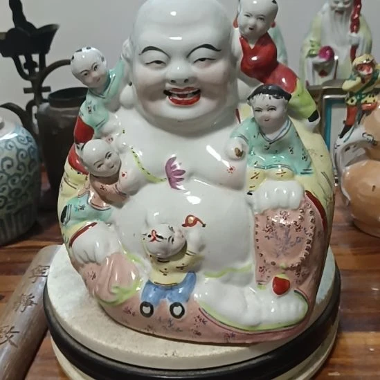 摆件粉彩陶瓷摆件粉彩陶瓷摆件粉彩