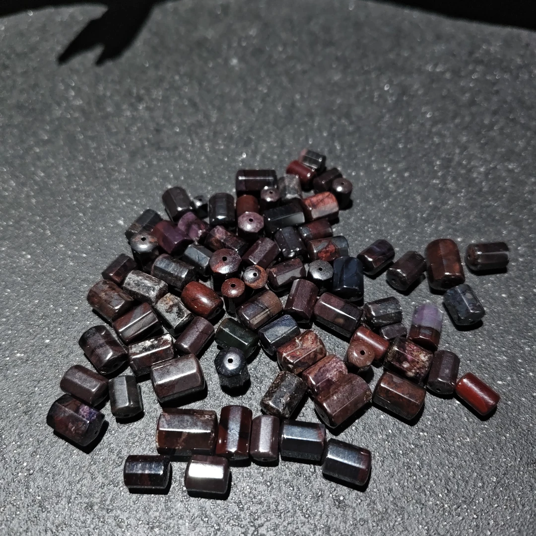 【黑胖珠宝】QX087 舒俱来棱形单珠多样性发其一