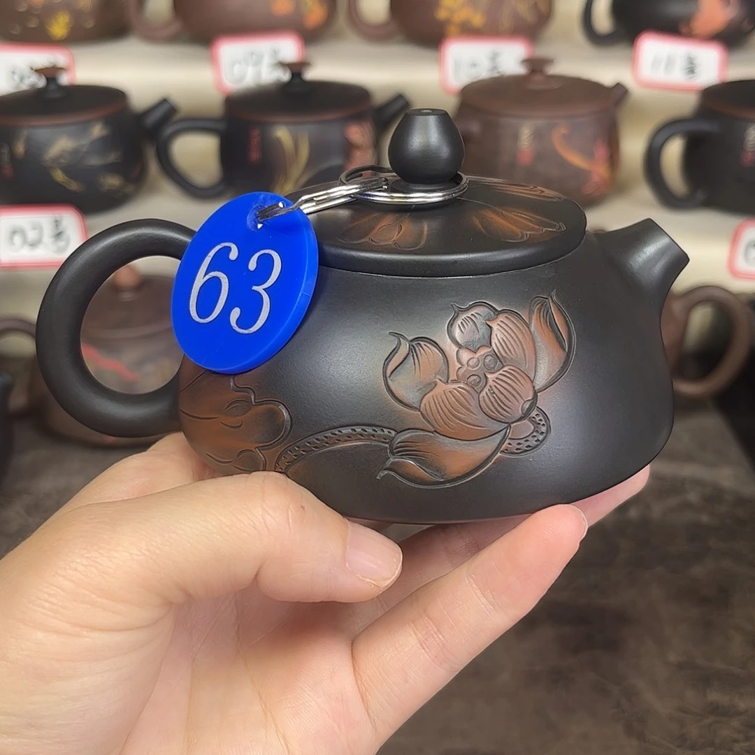 210毫升微微瑕纯手工浮雕