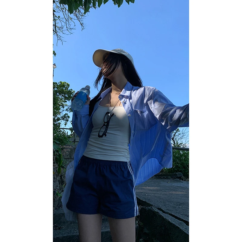 【夏意来袭】衬衫 时尚新款穿搭休闲BD衬衫251U0557