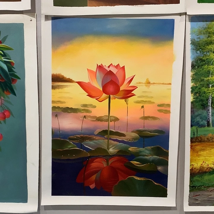 油画60*90手绘油画
