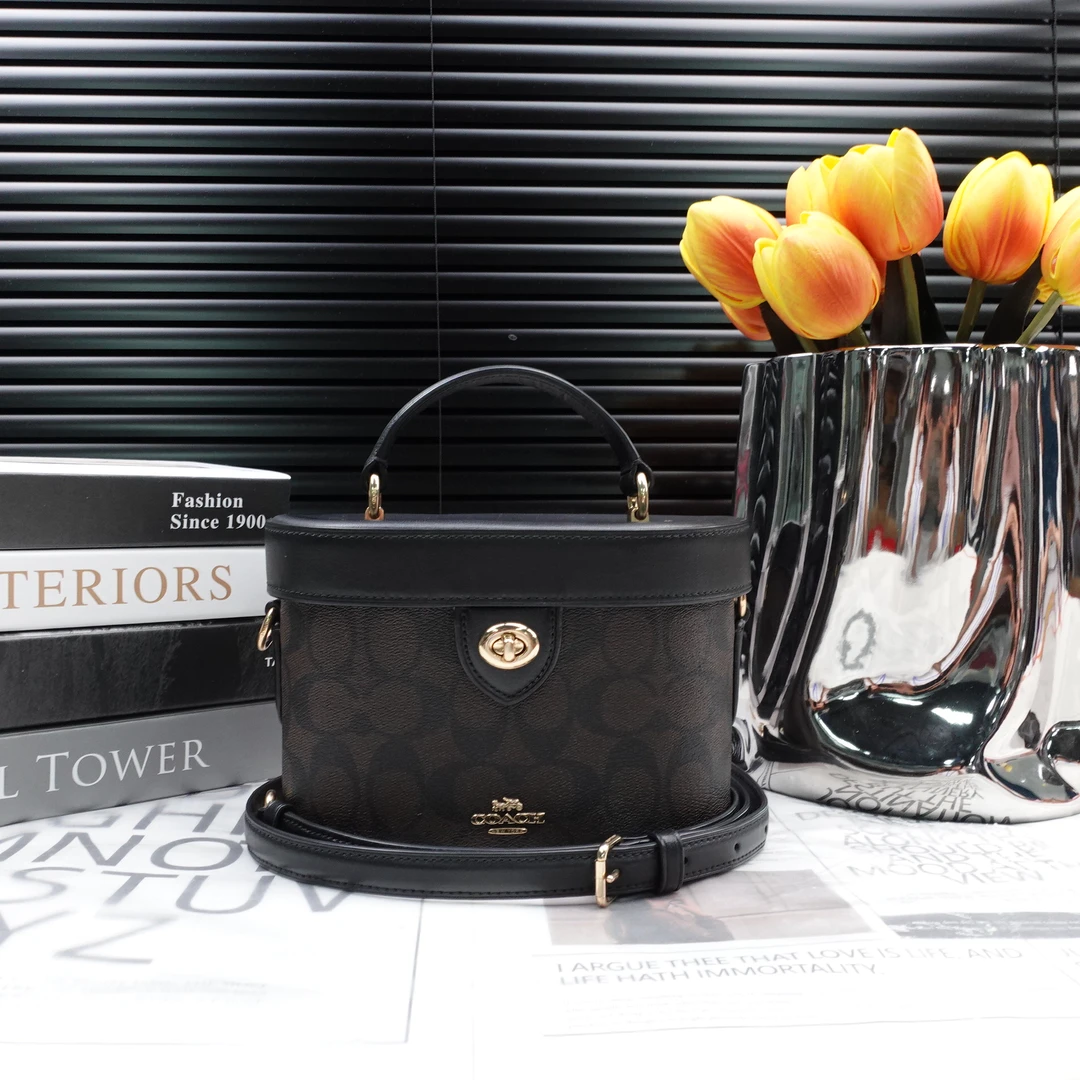 95新 COACH/蔻驰 单肩包/T10222952