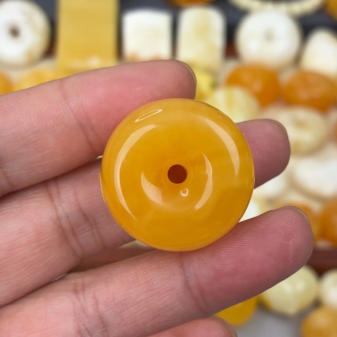 蜜蜡未镶嵌吊坠(不含链)