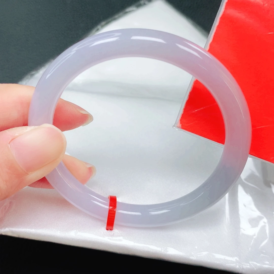 翡翠未镶嵌手镯51圈