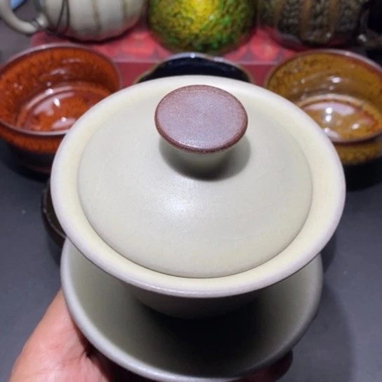 茶盏建盏主人杯茶壶盖碗品茗杯