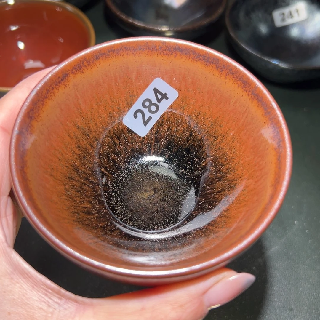 茶盏全手工原矿原釉建盏