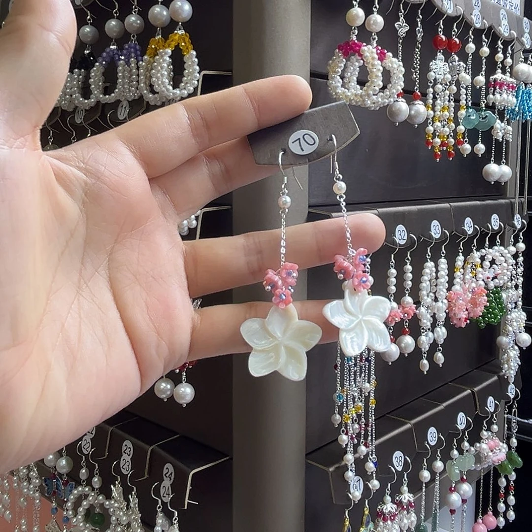 925银博雅手作S925纯银耳饰