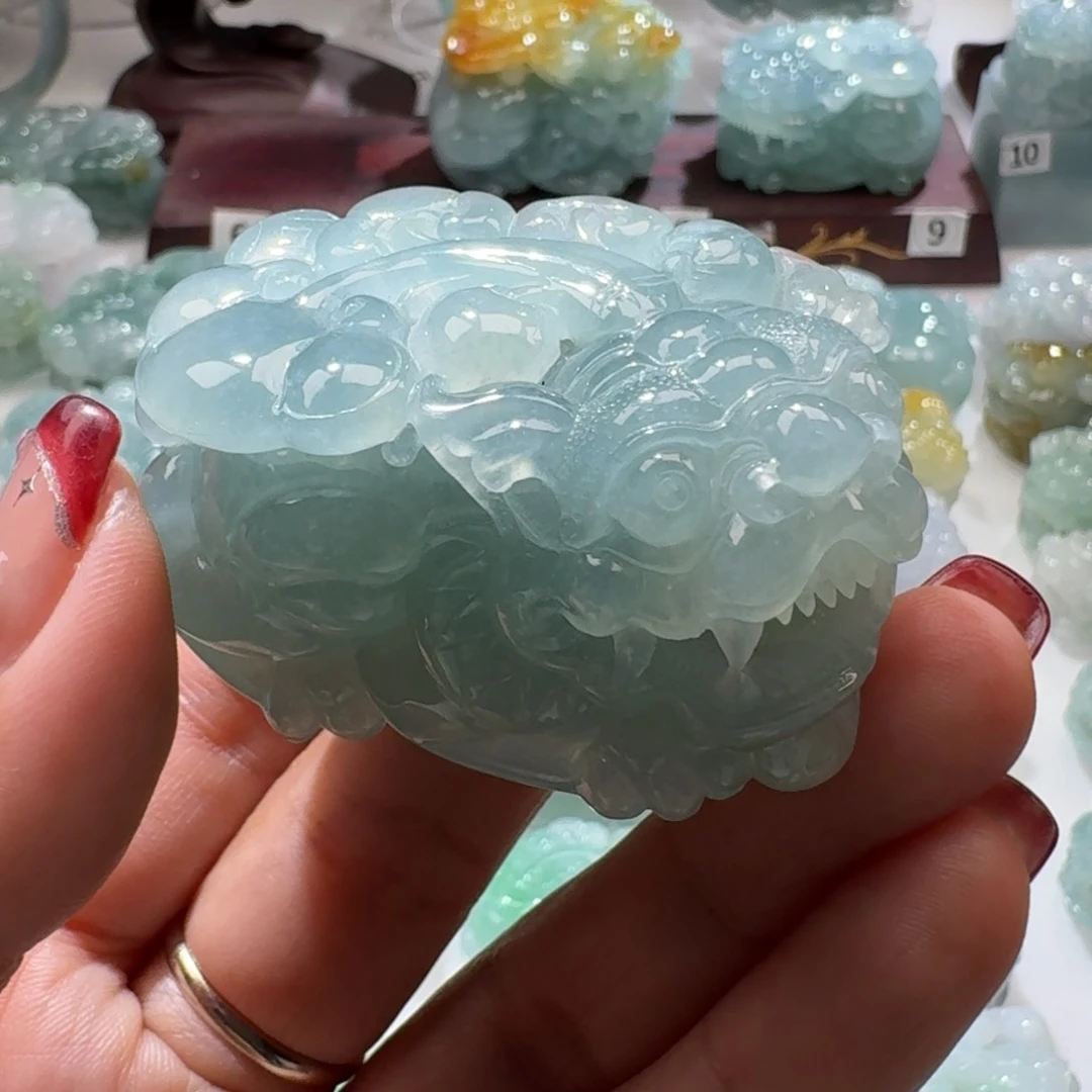 定制翡翠未镶嵌L***?貔貅