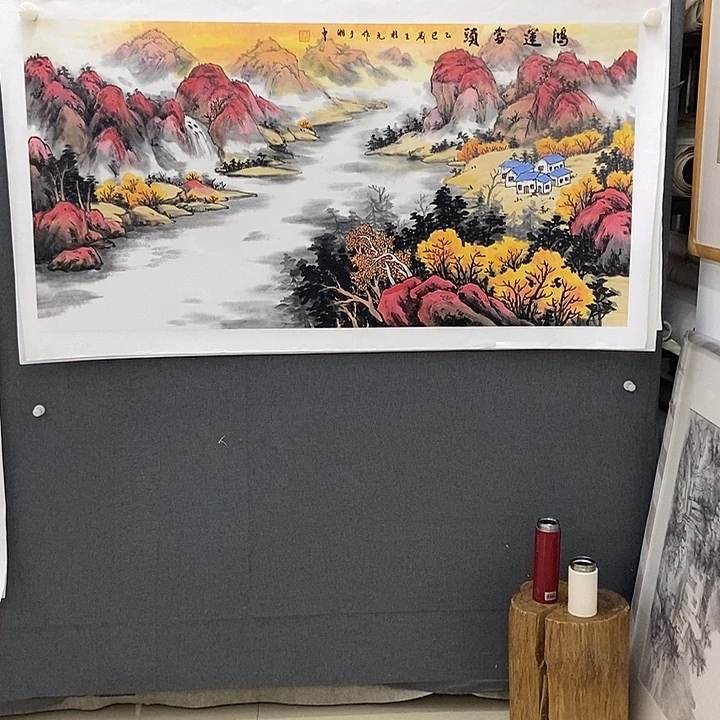 国画手寫手繪作品23