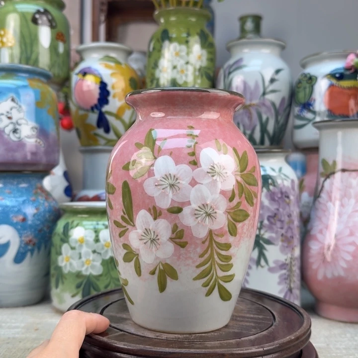 花瓶景德镇手绘花瓶
