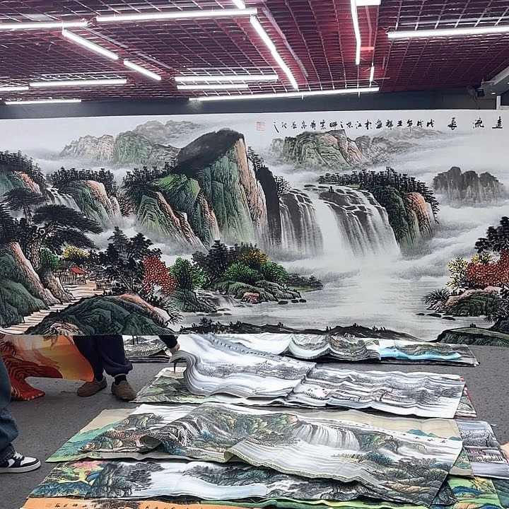 国画无毛和被绒毛或