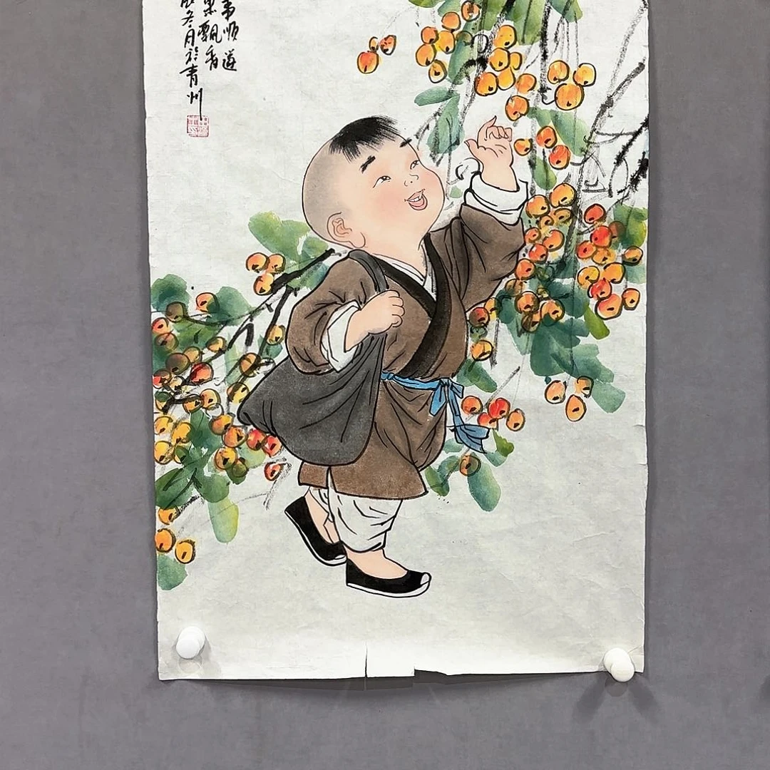国画国画纯手绘作品请放心去藏