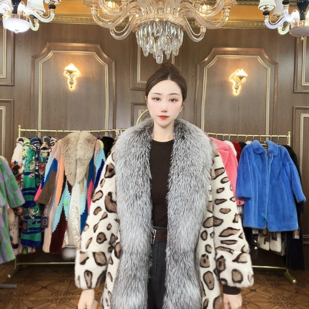 貂皮大衣时尚潮流