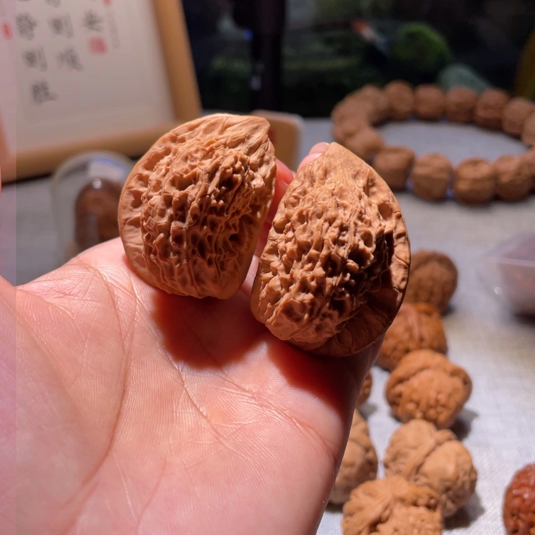 桃核把件商*山半壁朱雀全品