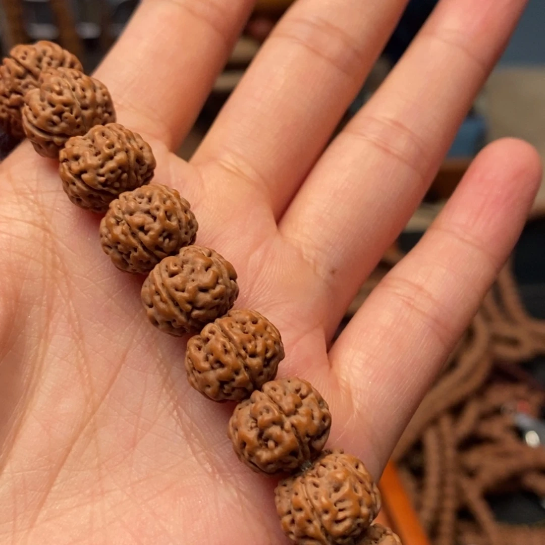 7***金刚菩提手串纯血老树王单圈13