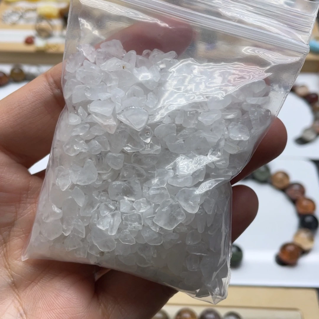 未镶嵌手链水晶六*。消磁石