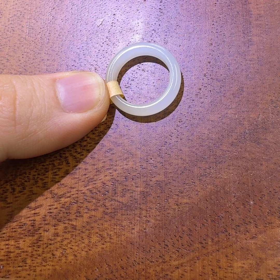 和田玉未镶嵌戒指