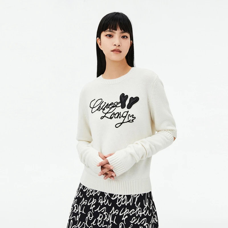 【商场同款】LILY2024春新款女装毛衣124109TK915