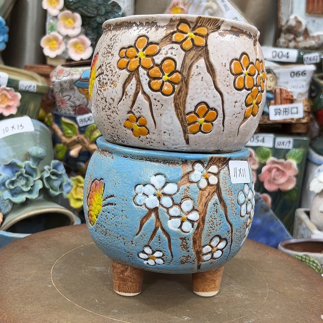 粗陶多肉花盆花盆