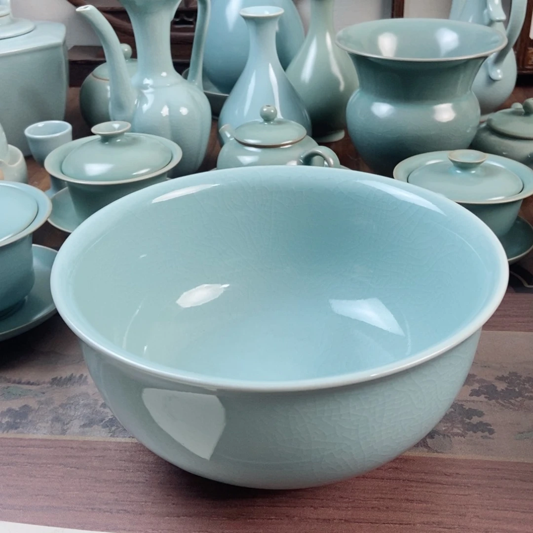 摆件瓷原产地原矿汝瓷～茶器