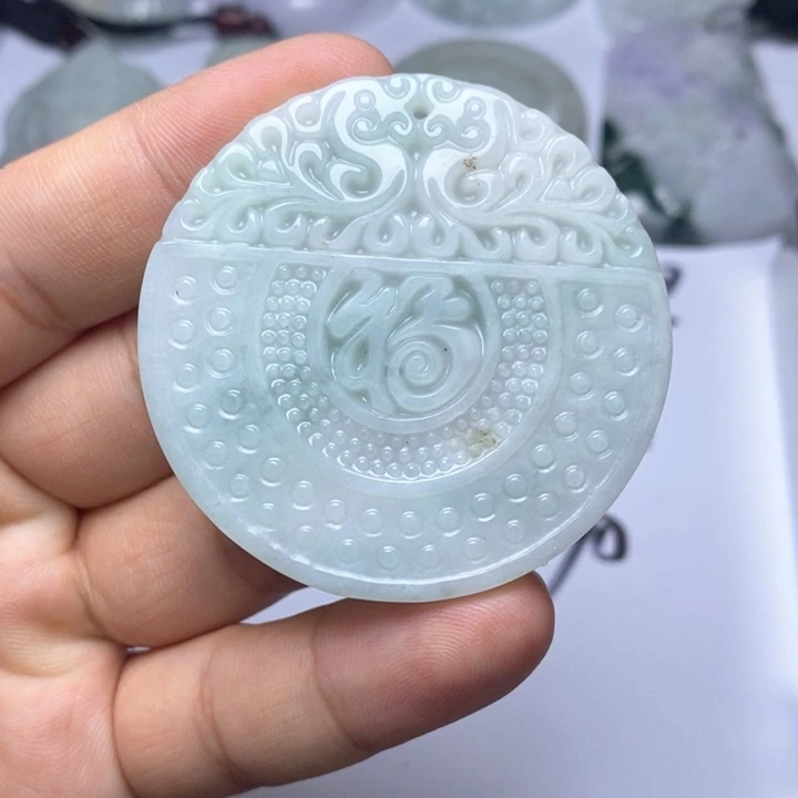 颈饰未镶嵌翡翠翡翠