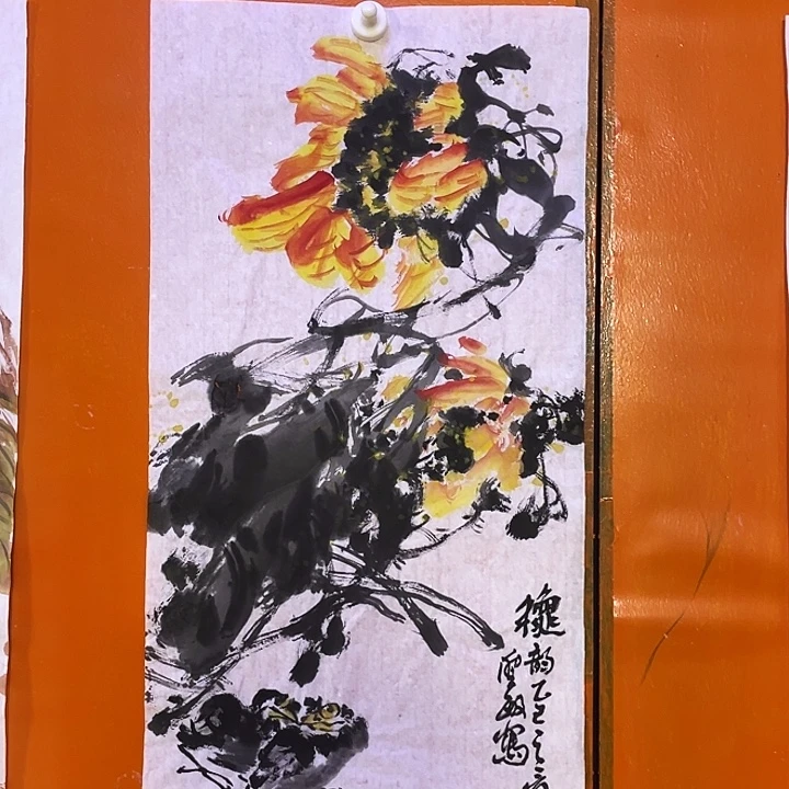 国画张圣敏先生纯手绘作品