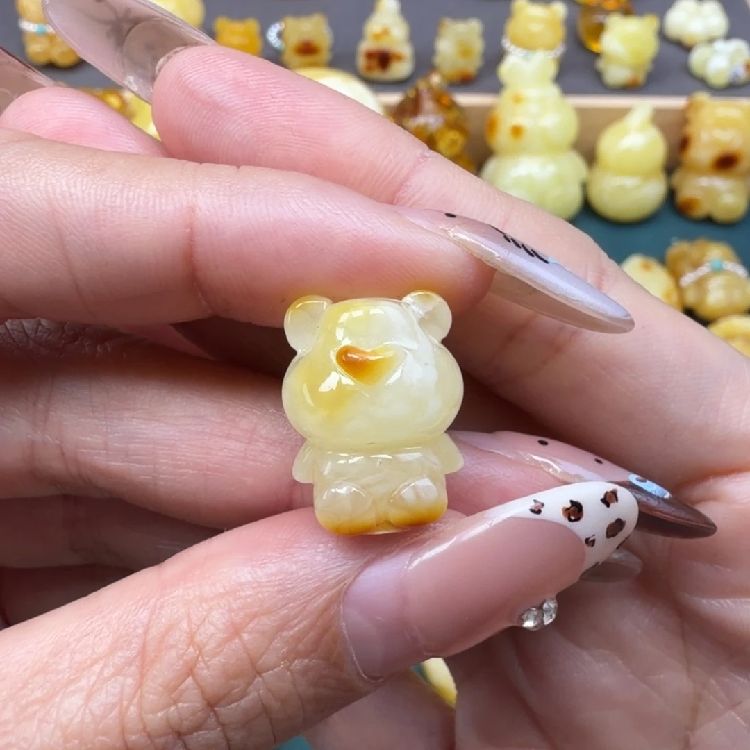 琥珀未镶嵌裸石蜜蜡