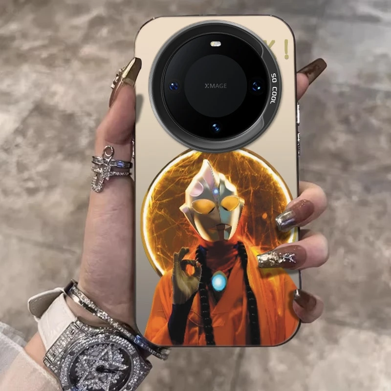 佛系奥特曼适用华为mate70Pro手机壳mate60小众P70/60/50防摔保护