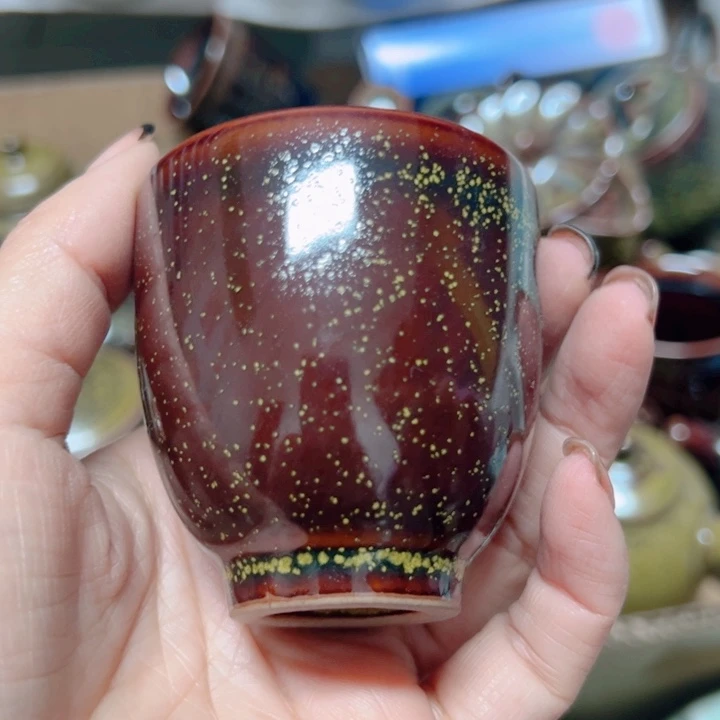 杯汝瓷原产地生产瑕品
