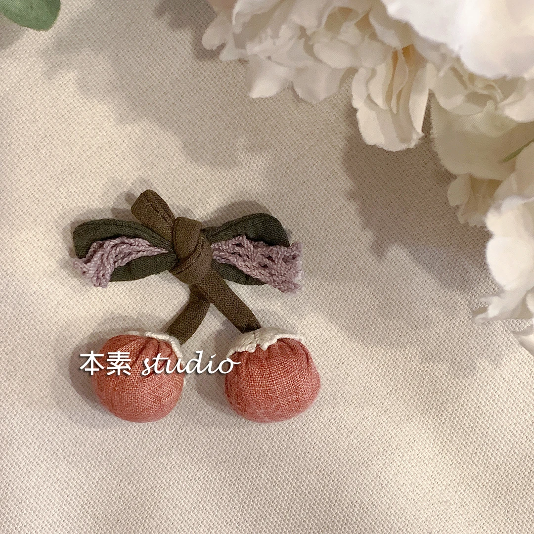 合金布艺胸针 C0927甜美可爱立体百搭胸针