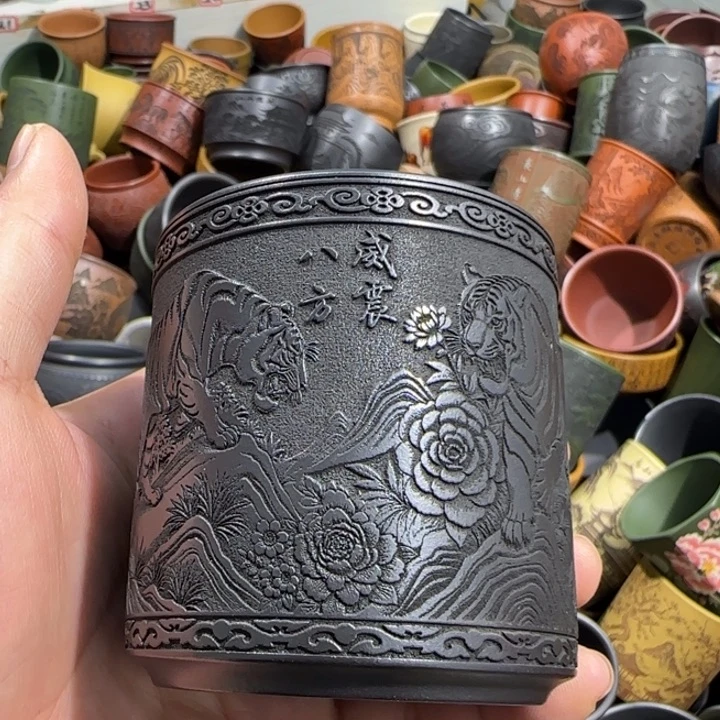 茶杯紫砂全手工制作工艺